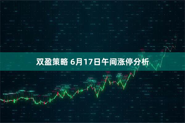 双盈策略 6月17日午间涨停分析