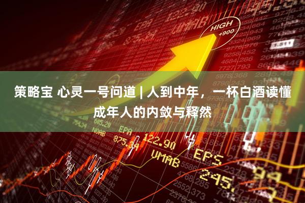 策略宝 心灵一号问道 | 人到中年，一杯白酒读懂成年人的内敛与释然